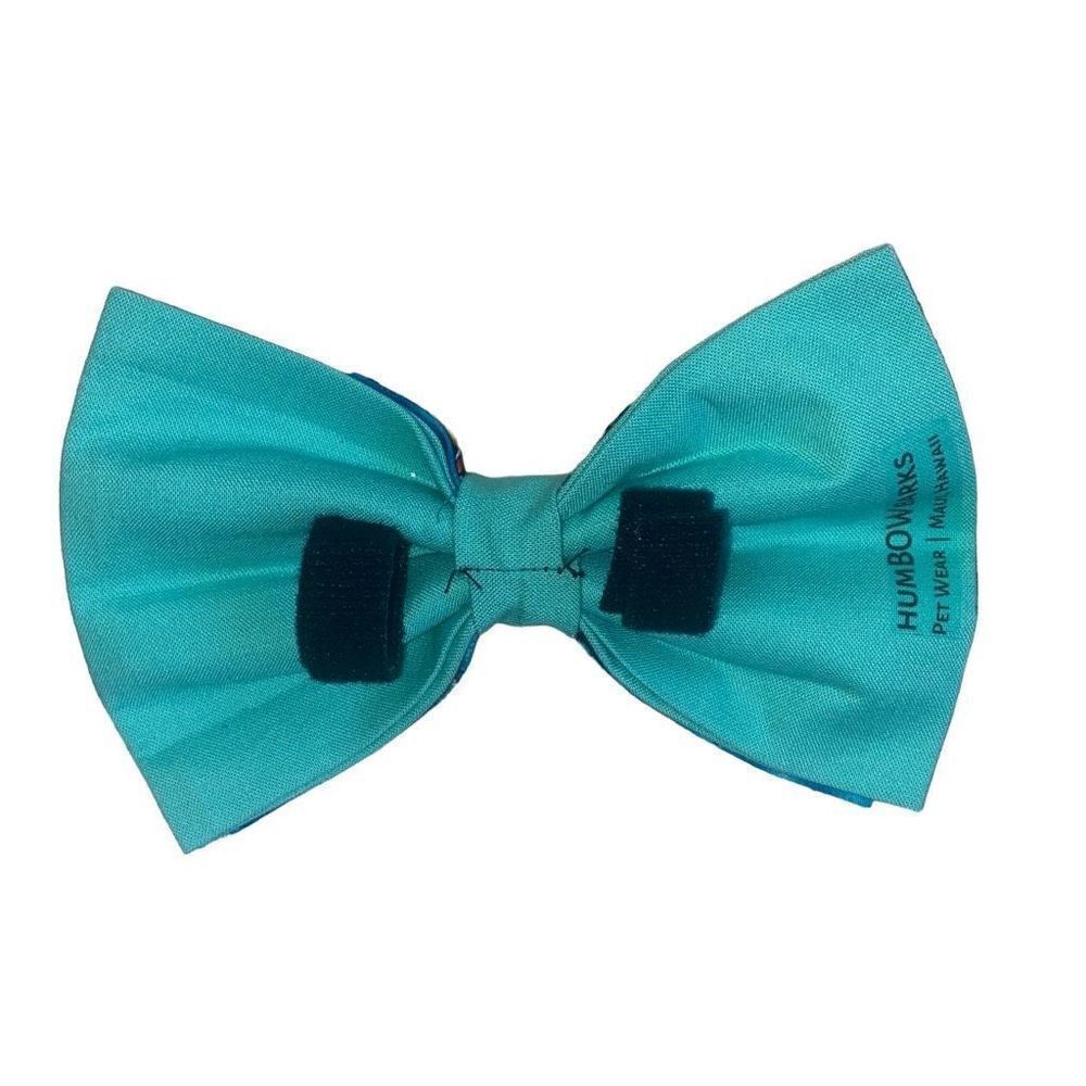 Humbowbarks Handmade In Maui New Aquascape Pet Bow For Dogs And Other Pets 6x3 1 - Picture 6 of 8